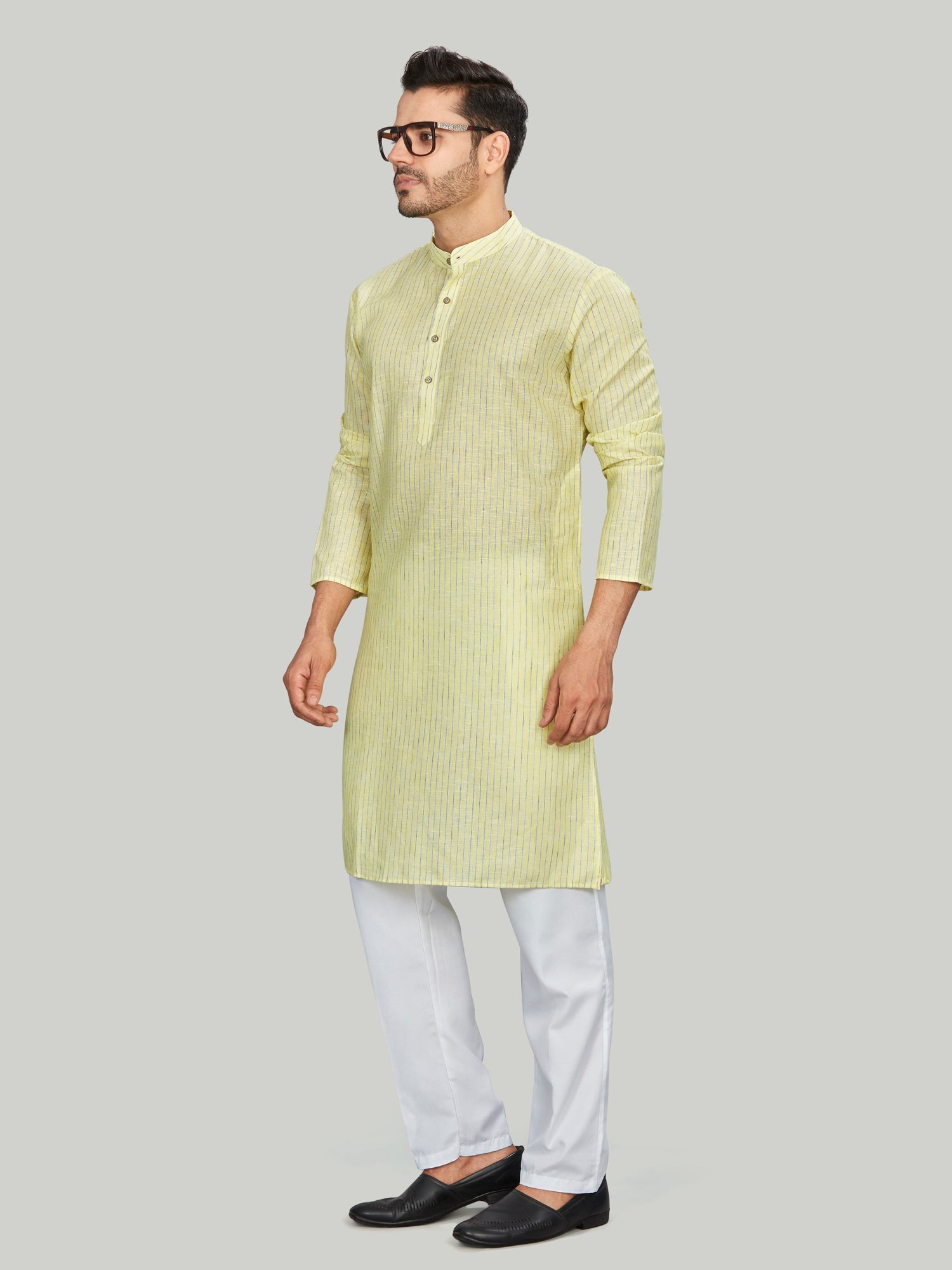 Cotton Kurta for Men - Multicolor | KPUCLIYB38 | DesiQlo