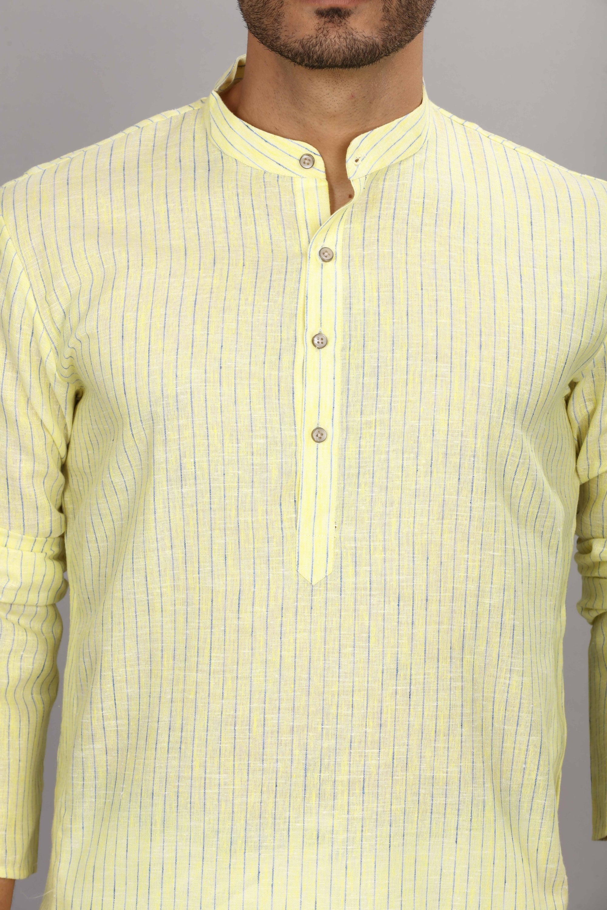 Cotton Kurta for Men - Multicolor | KPUCLIYB38 | DesiQlo