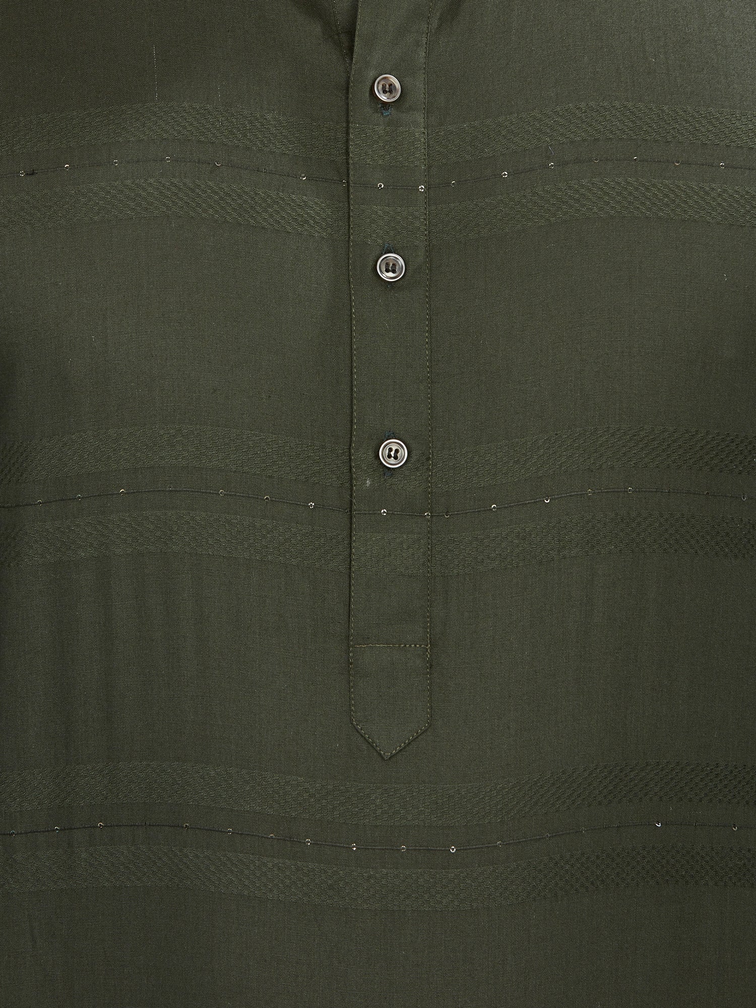Cotton Kurta for Men - Green | KPRESQGR38 | DesiQlo