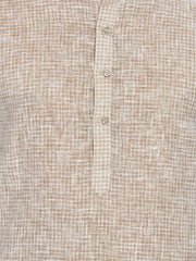 Linen Kurta for Men - Multicolor | KPLMCHBE38