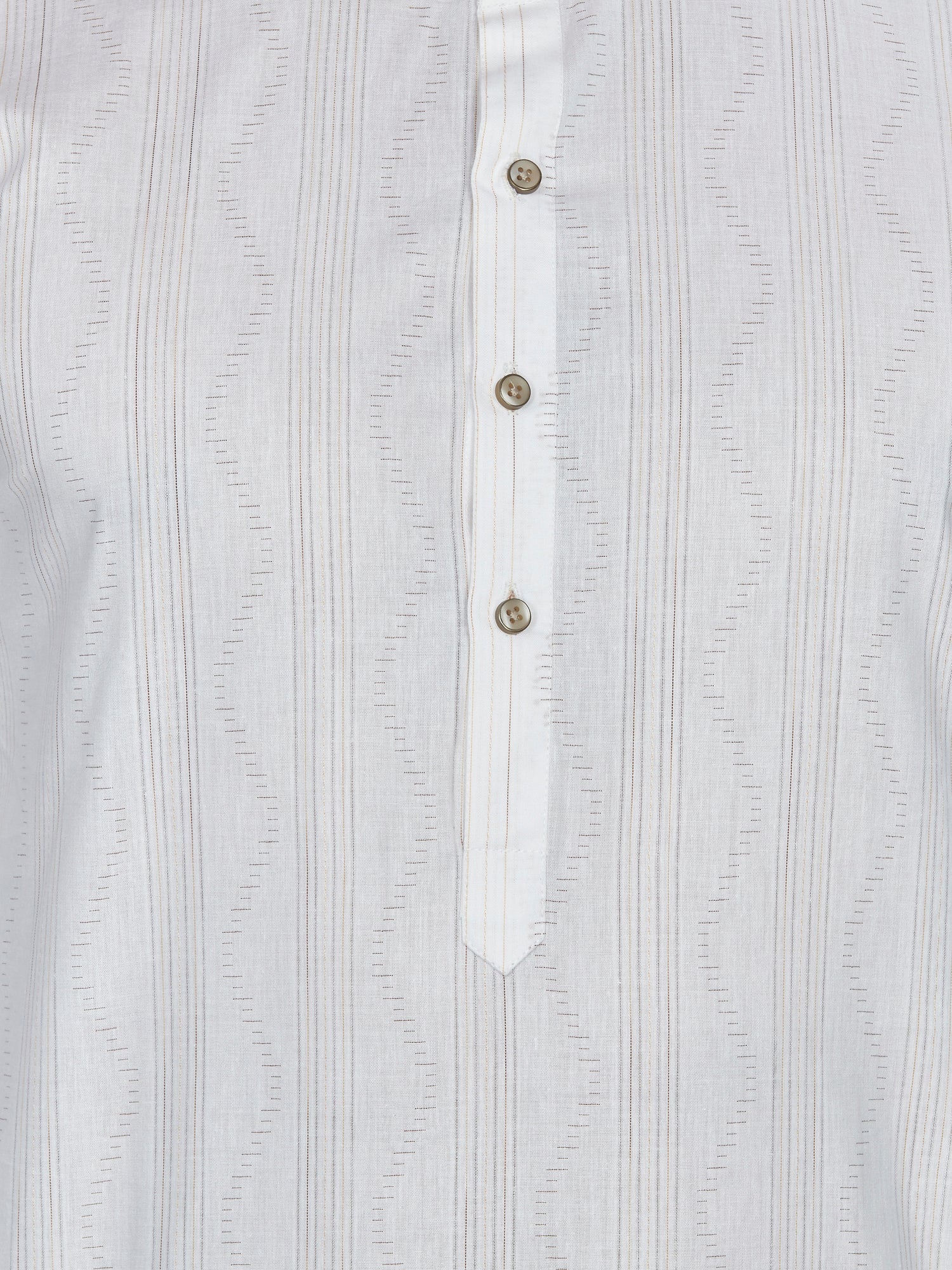 Cotton Kurta for Men - White | KPSSPTWBR3 | DesiQlo