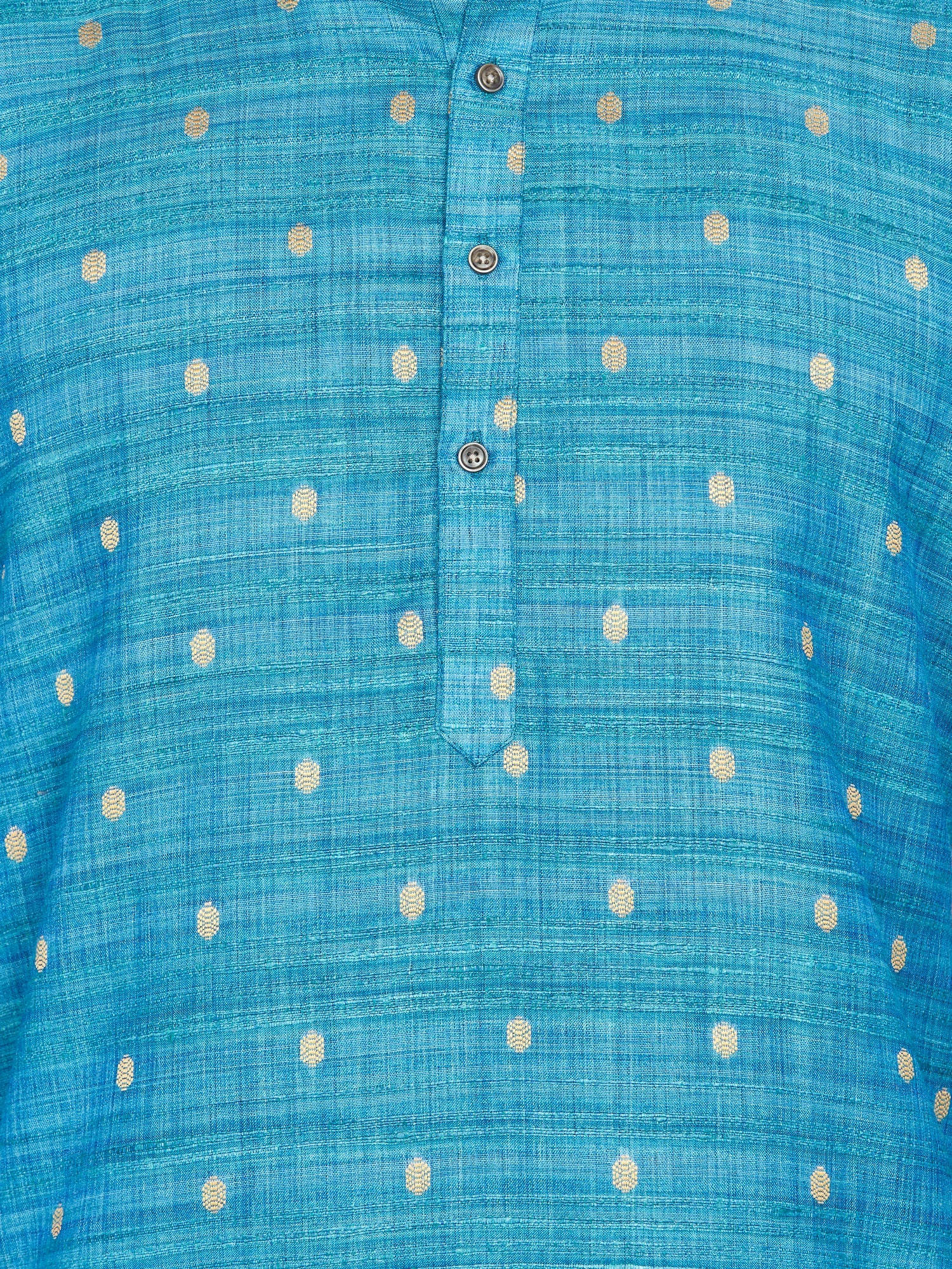 Cotton Kurta for Men - Blue | KPNVBUBLU3 | DesiQlo