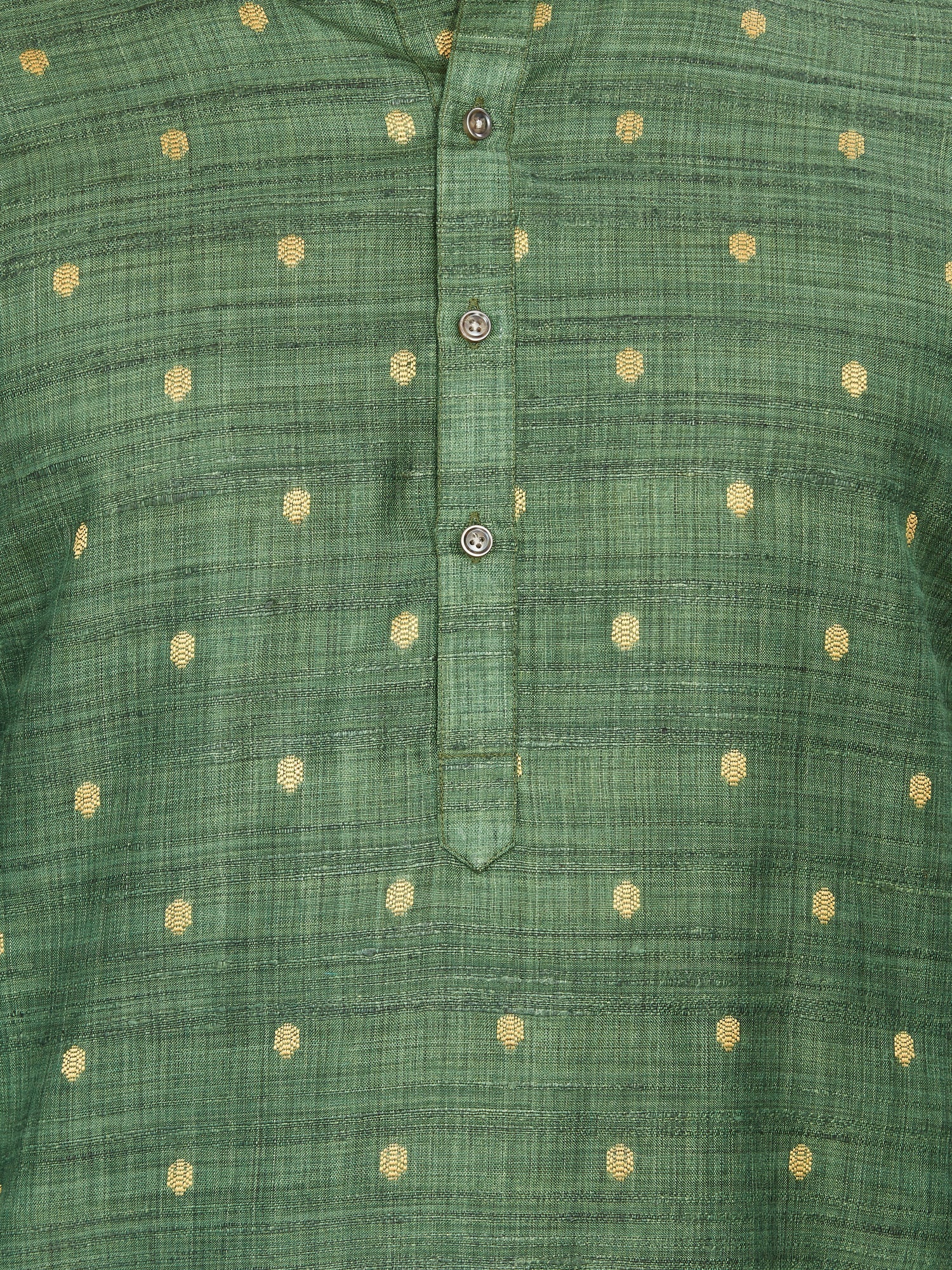 Cotton Kurta for Men - Green | KPNVBUGRN3 | DesiQlo