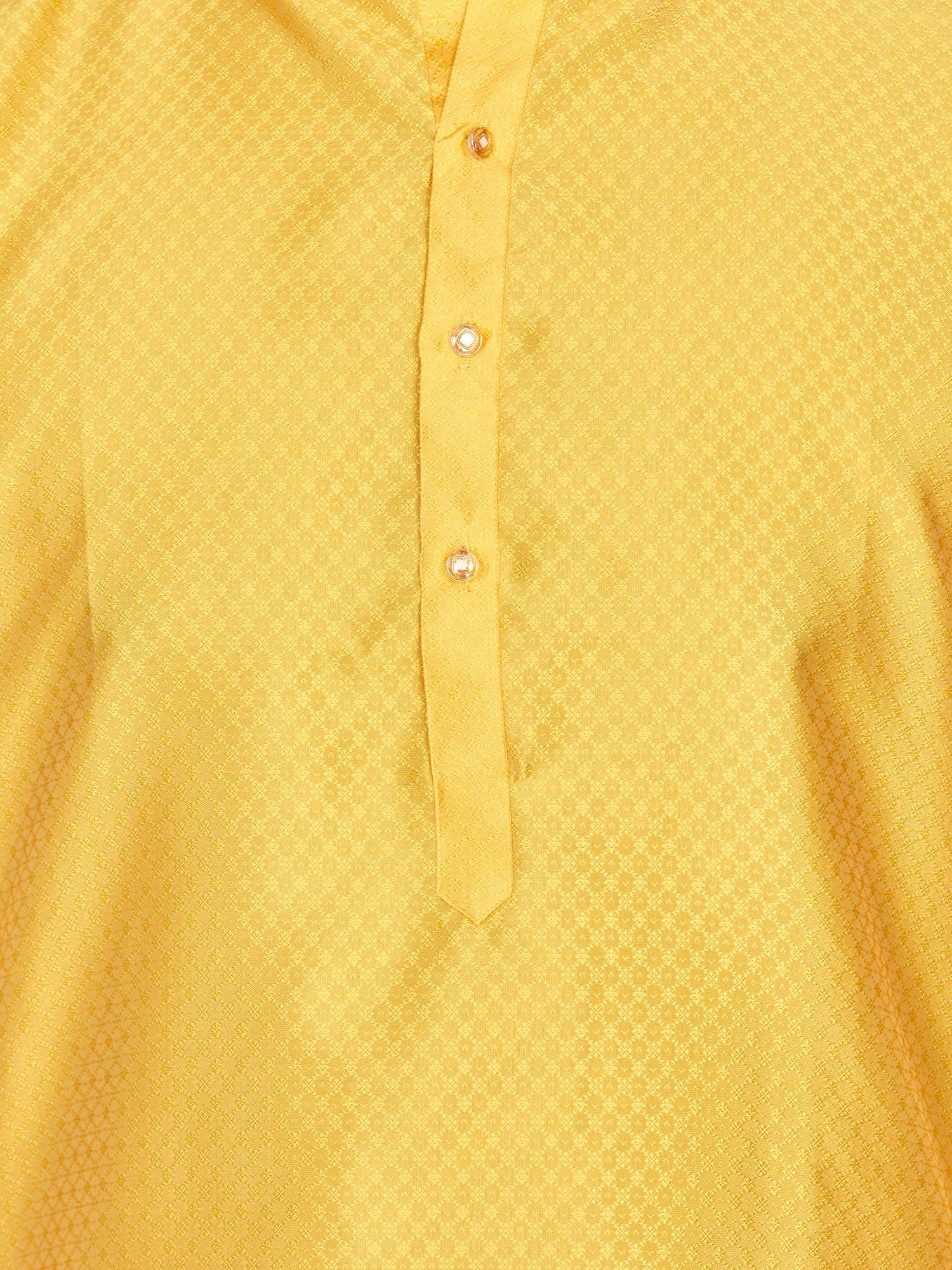 Silk Kurta for Men - Yellow | KPAVSCIRYL | DesiQlo