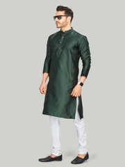 Viscose Kurta for Men - Green | KPAVSCIRGR