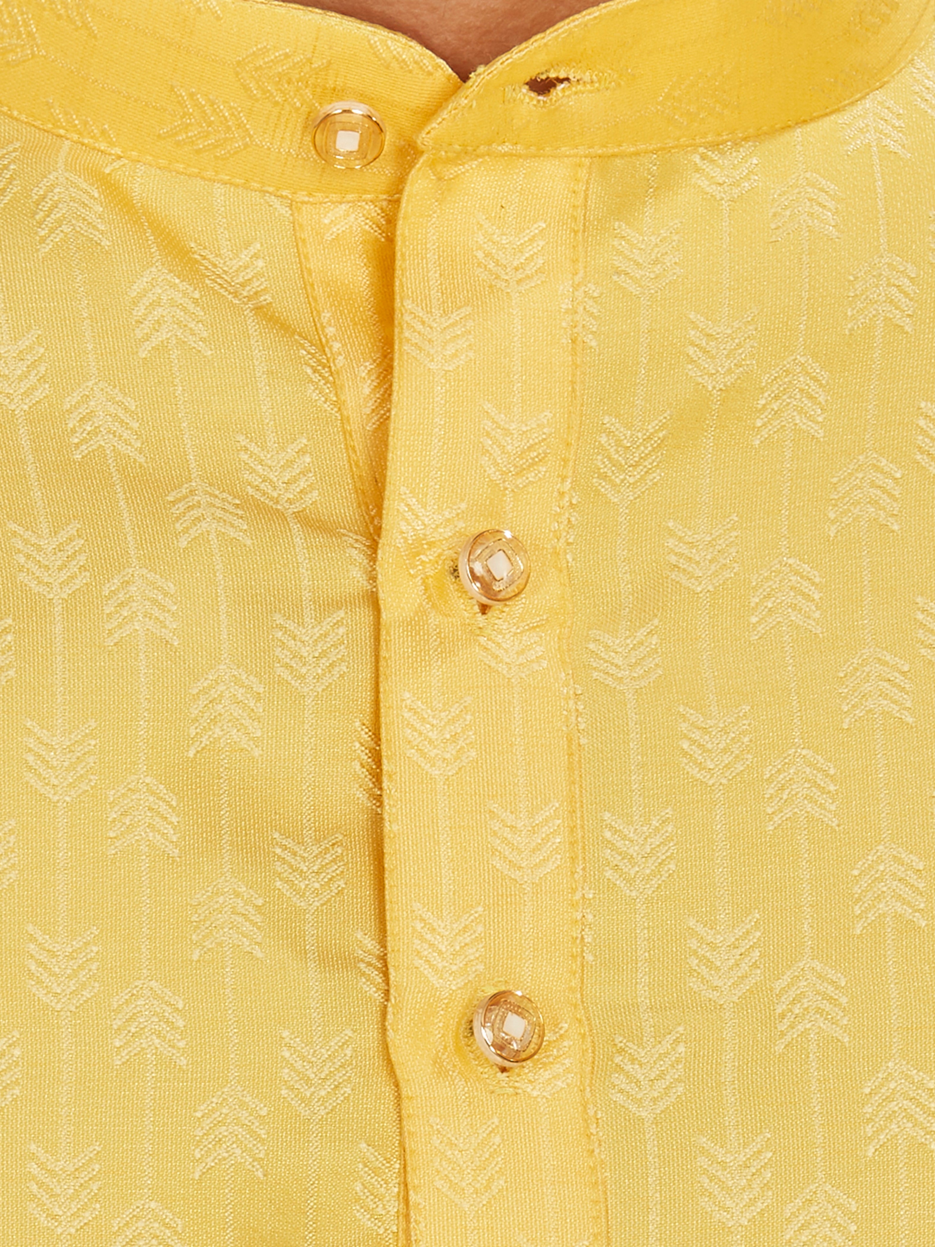 Cotton Kurta for Men - Yellow | KPAVJQYL38 | DesiQlo