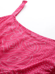 Women Plus Size Printed Ethnic Co-Ords Set-AP-AHTPPZJK-COMBO-942