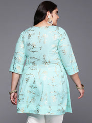 Printed Pure Cotton Ethnic Tunic-AP-AHTUCOGL-8177