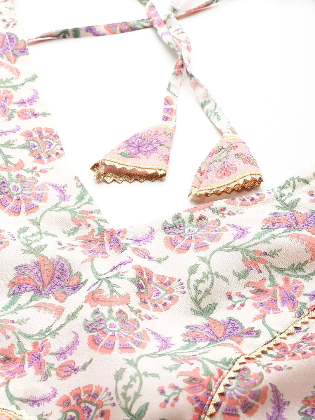 Ready to Wear Women's Printed Lehenga & Blouse with Dupatta