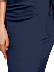 Women's Navy Blue Lycra High Rise Saree Shapewear-10-PL-NAVY BLUE