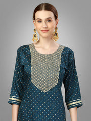 Women Kurta Pant Dupatta Set-MORPICH1109