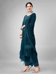 Women Kurta Pant Dupatta Set-1111Morpich