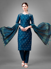 Women Kurta Pant Dupatta Set-MORPICH1113