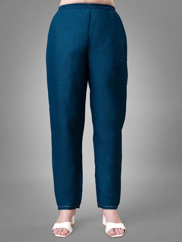 Morpich Women's Kurta Pant Set - Designer Indian Kurta Sets