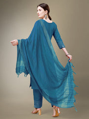 Women Kurta Pant Dupatta Set-MORPICH1115