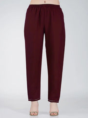 Women Kurta Pant Dupatta Set-1120MAROON