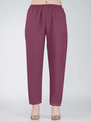 Women Kurta Pant Dupatta Set-1120WINE