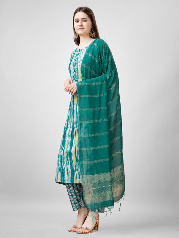 RAMA Embroidered Women's Kurta Set with Dupatta | Indian Kurta