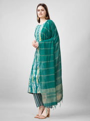 Women Kurta Pant Dupatta Set-1134RAMA