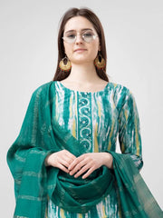 Women Kurta Pant Dupatta Set-1134RAMA