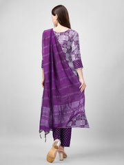 Women Kurta Pant Dupatta Set-1136MORPICHH