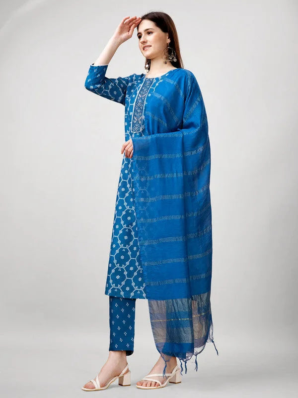Blue Designer Kurta Sets for Women | Indian Kurta Sets Online