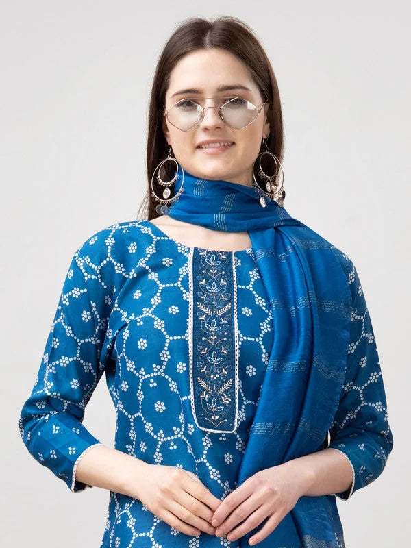 Blue Designer Kurta Sets for Women | Indian Kurta Sets Online