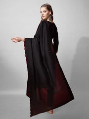 Women Kurta Pant Dupatta Set-1152BLACK