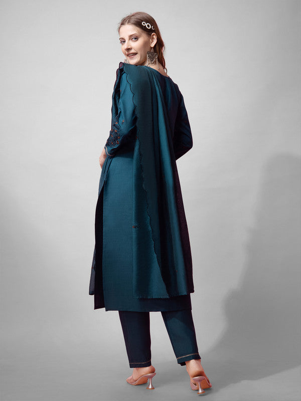 Elegant Cotton Women's Kurta Set with Dupatta | Kurta Sets