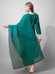 Women Kurta Pant Dupatta Set-1152RAMA