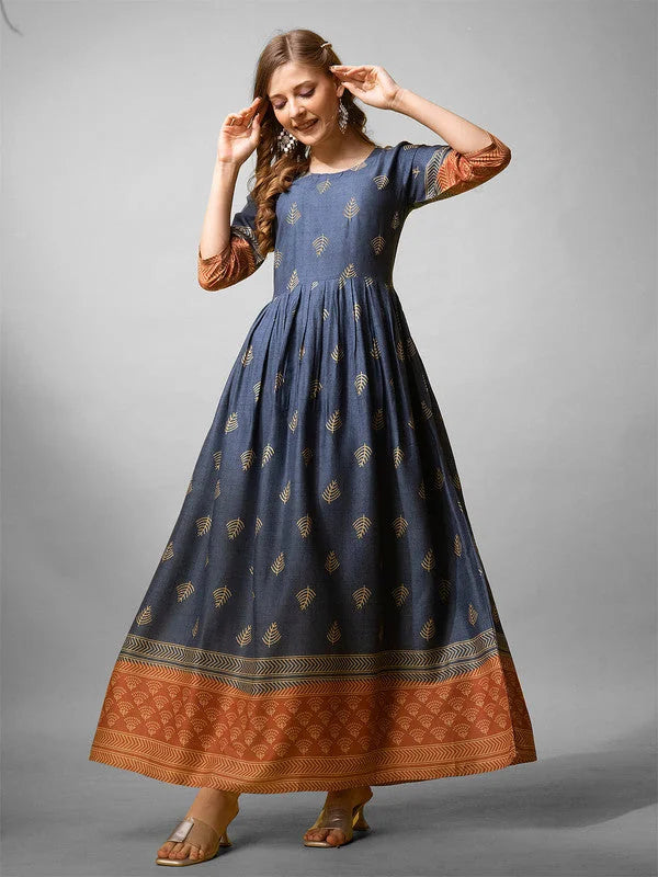 Rayon Anarkali Kurta - Stylish Indian Kurtis for Women Now