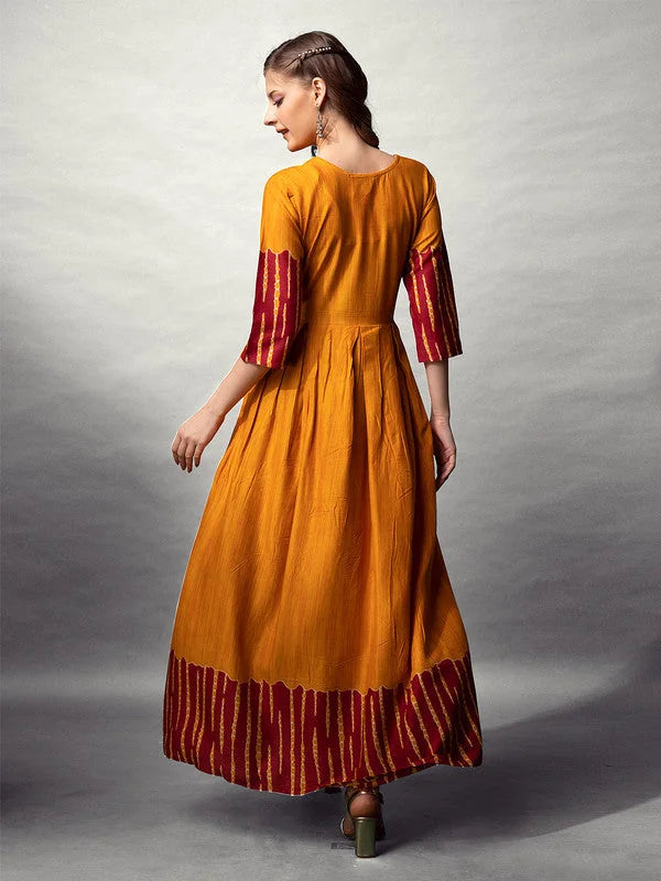 Rayon Anarkali Kurta - Chic Indian Kurtis for Ladies Online