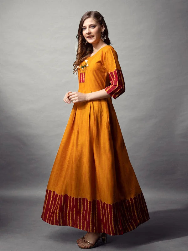 Rayon Anarkali Kurta - Chic Indian Kurtis for Ladies Online