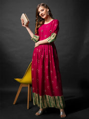 Rayon Anarkali Kurta-1163
