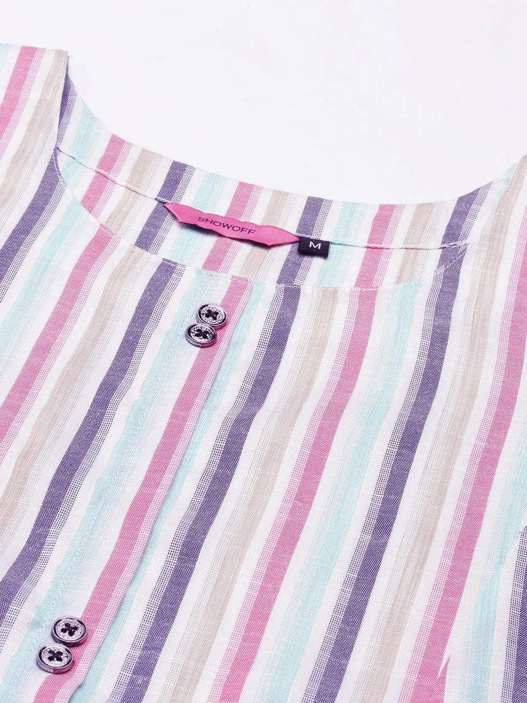 Striped Straight Kurta for Women | Stylish Indian Kurtis Shop