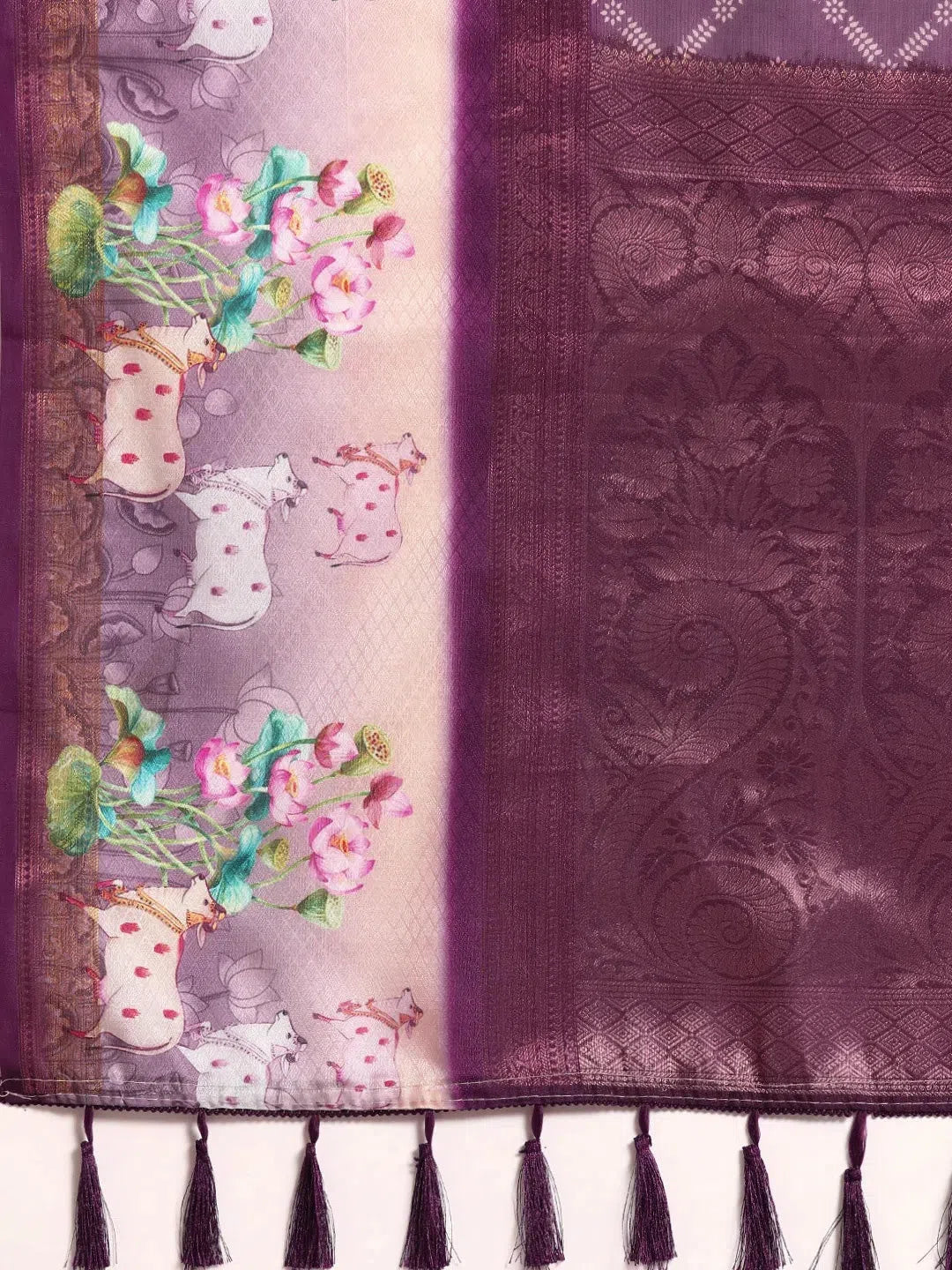 Geometric Polyester Saree | Indian Sarees Online