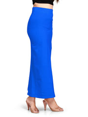 Women's Blue Lycra High Rise Saree Shapewear-12-PL-BLUE