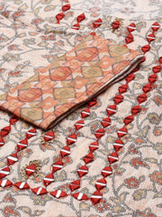 Women's Peach Printed Kurta SetKC-920-Peach