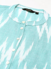 Women's Green Solid Kurta Set-ON-591eagreen