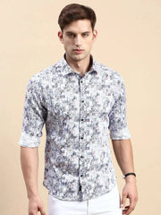 Men Multi Printed Casual Shirt-MONTREAL-0787-Multi