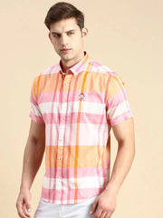 Men Multi Checked Casual Shirt-PICASSOCHECKS-5344-Multi