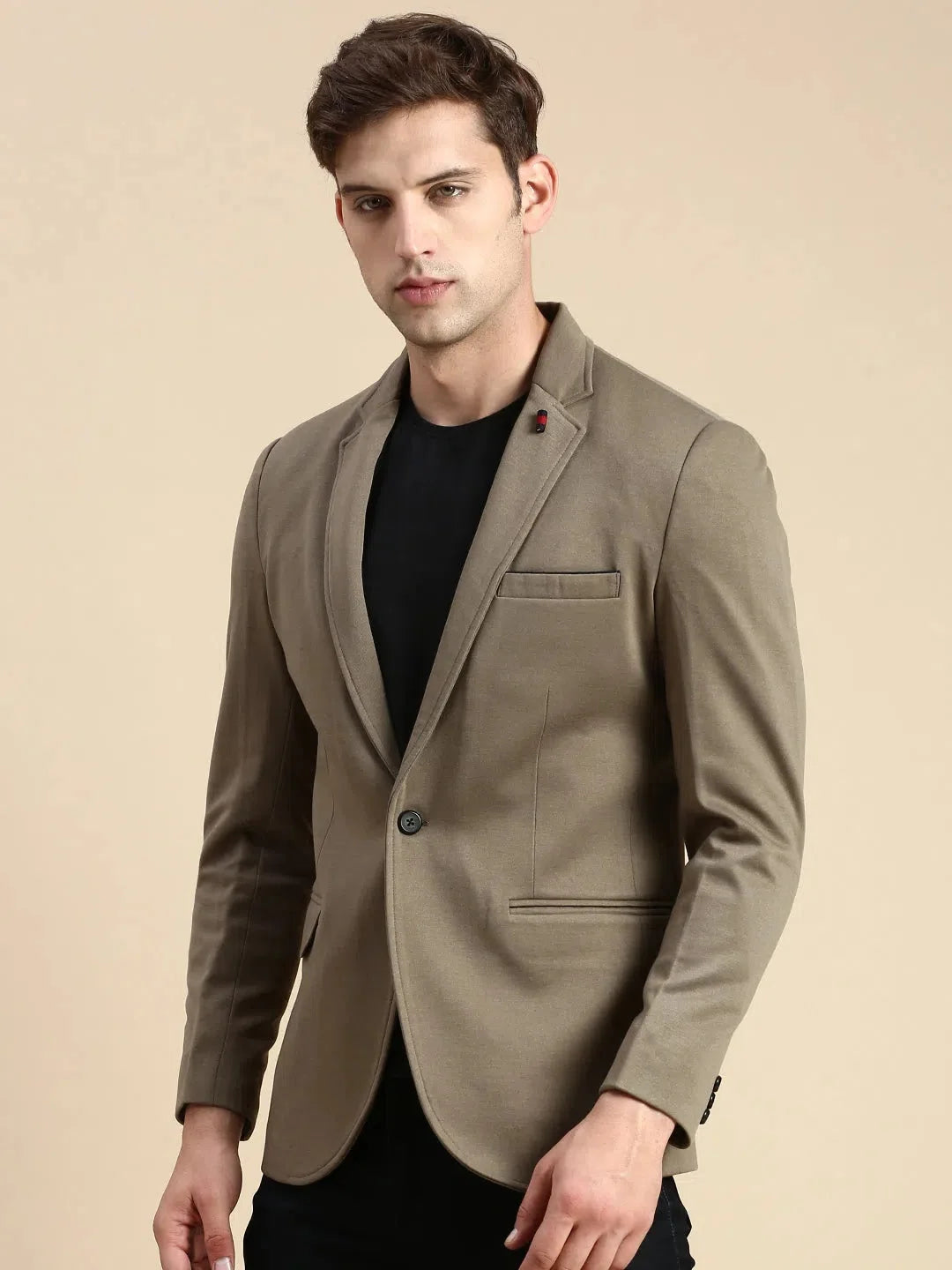 Green Solid Casual Blazer | Nehru Jackets for Weddings