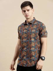 Men Multi Printed Casual Shirt-GALLERLA-1746-Multi