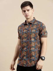 Men Multi Printed Casual Shirt-GALLERLA-1746-Multi