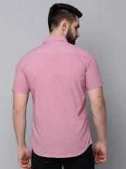 Men Mauve Printed Casual Shirt-AMEOPRINT-5263-Mauve
