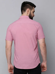 Men Mauve Printed Casual Shirt-AMEOPRINT-5263-Mauve