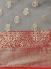 Grand Regal Attire Saree-SZ-CRB6-GY-602