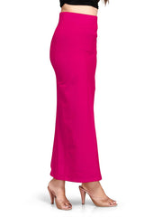 Women's Pink Lycra High Rise Saree Shapewear-14-PL-PINK