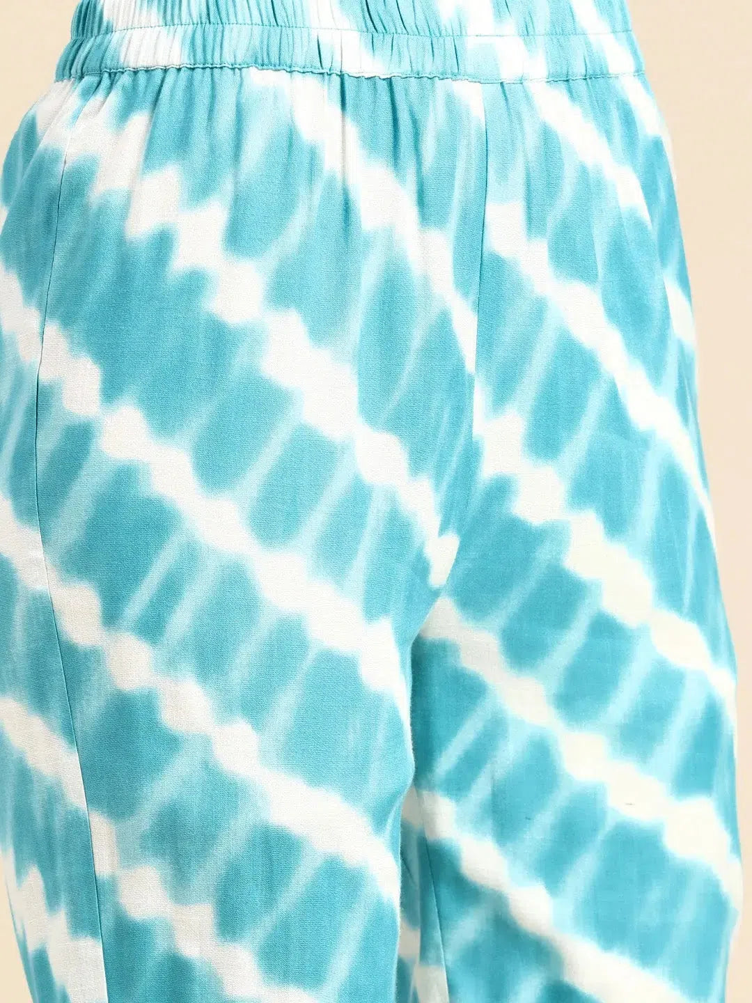 Lime Green Anghrakha Kurta Palazzo Set - Solid Rayon Outfit