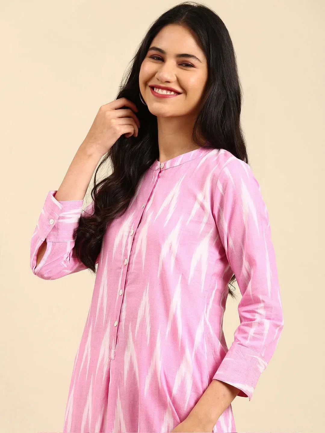 Pink Women's Kurta Set | Solid Indian Kurta Sets Online